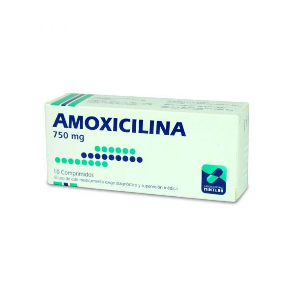 Amoxicilina (Mintlab) 750mg 10 Comp.