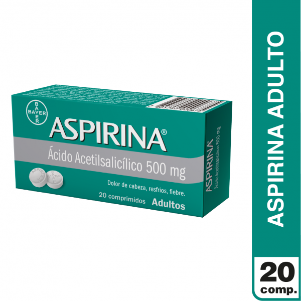 Aspirina (Bayer) 500mg 20 Comp.