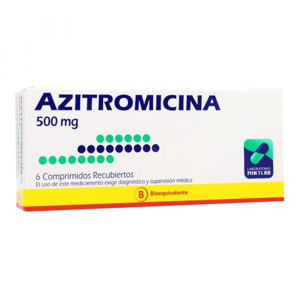 Azitromicina (Mintlab) 500mg 6 Comp.