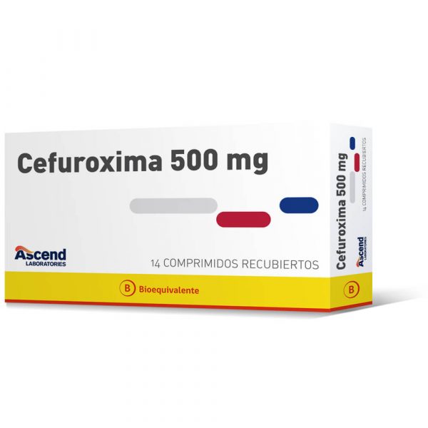 Cefuroxima (Ascend) 500mg 14 Comp.