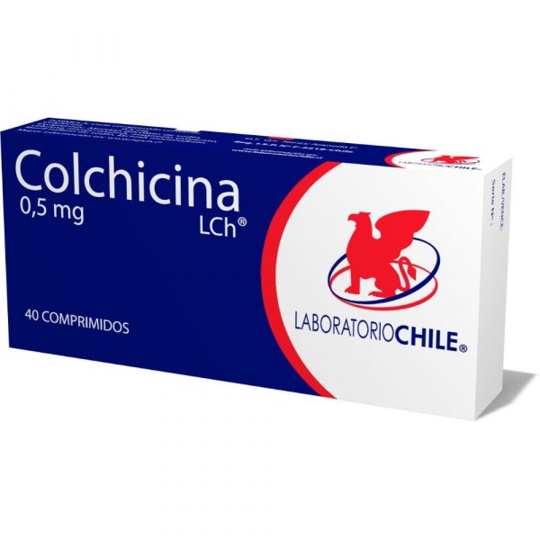 Colchicina (Lab. Chile) 0,5mg 40 Comp.