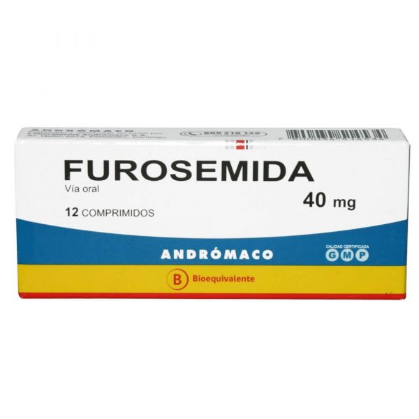 Furosemida (Andrómaco) 40mg 12 Comp.