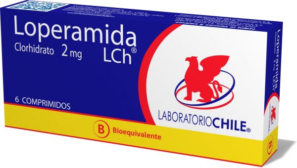 Loperamida (Lab. Chile) 2mg 6 Comp.