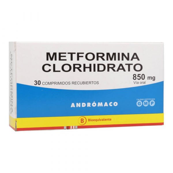 Metformina (Andrómaco) 850mg 30 Comp.