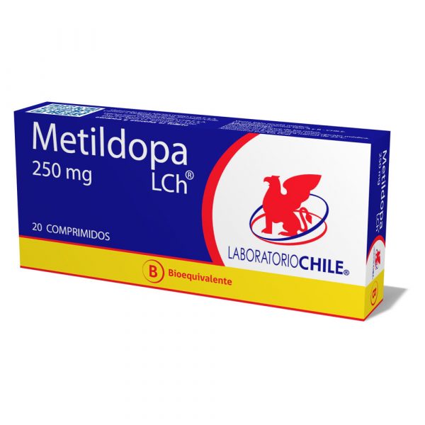 Metildopa (Lab. Chile) 250mg 20 Comp.