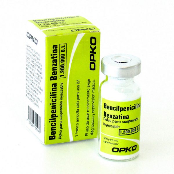 Penicilina Benzatina (Opko) Polvo para Suspensión inyectable 1,200,000 UI