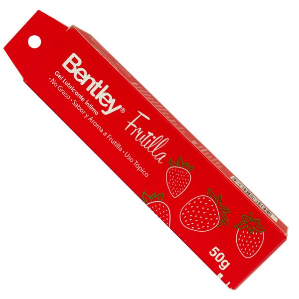 Gel Lubricante Bentley Frutilla 50gr.