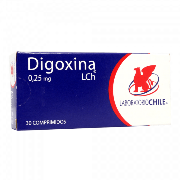 Digoxina (Lab. Chile) 0,25mg 30 Comp.