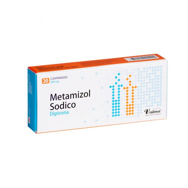 Metamizol Sódico (Valma) 300mg 20 Comp.