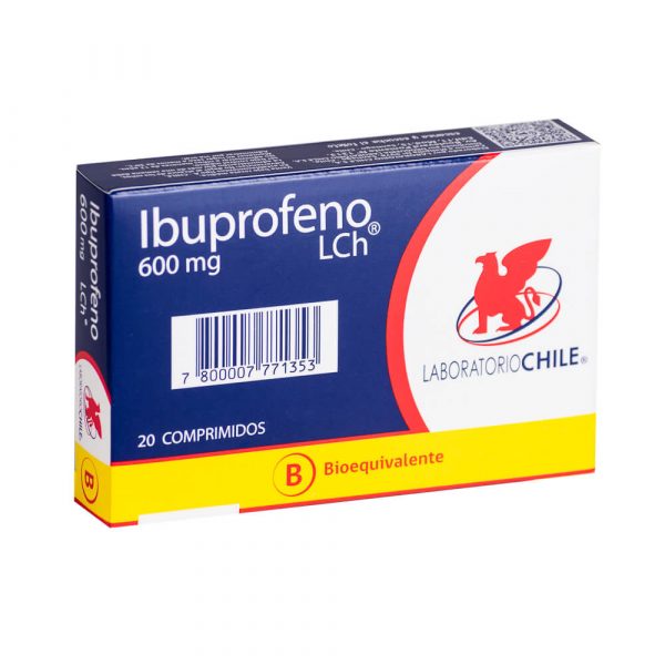 Ibuprofeno (Lab. Chile) 600mg 20 Comp.