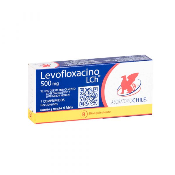 Levofloxacino (Lab. Chile) 500mg 7 Comp.