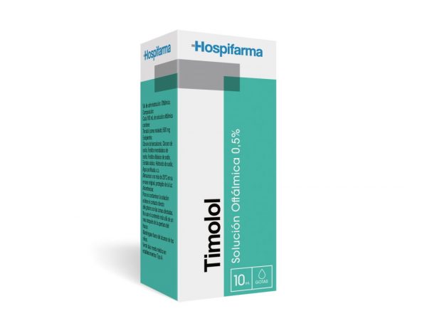 Timolol (Hospifarma) Solución Oftálmica 0,5%