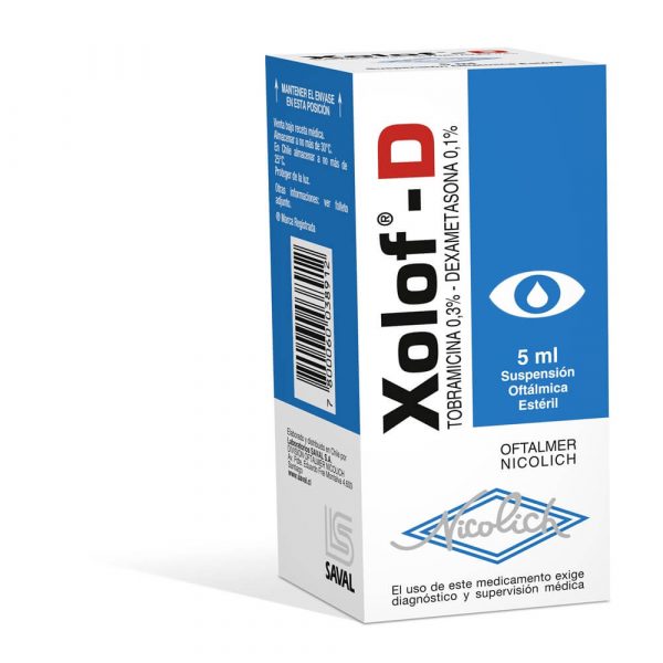 Xolof-D (Saval) Solución Oftálmica 5mL